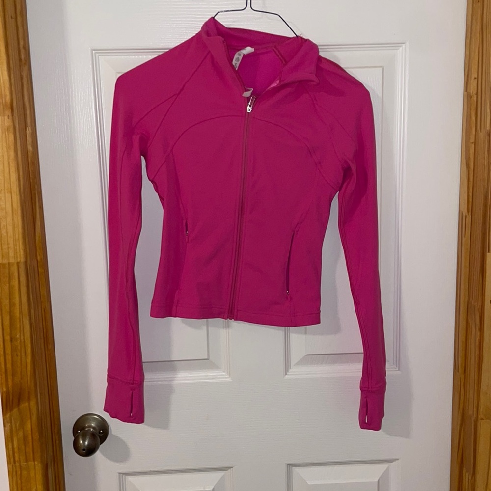 Lululemon Cropped Sonic Pink Defined Jacket
